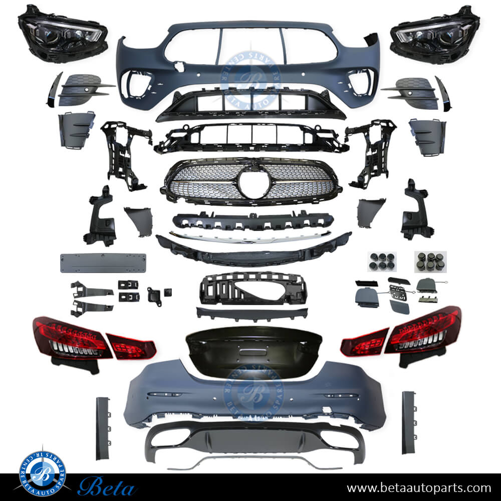 Conversion Kit Upgrade to 2021 Normal AMG look for Mercedes E-Class W213 2017-2020 models Conversion Kit Upgrade to 2021 Normal AMG look for Mercedes E-Class W213 2017-2020 models